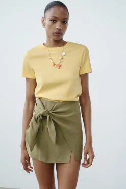 Clearance FALDA PANTALÓN NUDO Mujer Faldas / Shorts