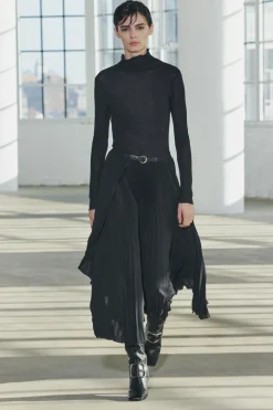 Outlet FALDA PLISADA CINTURÓN ZW COLLECTION Mujer Faldas / Shorts