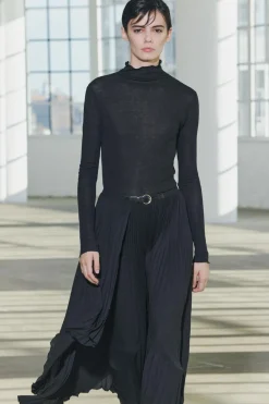 Outlet FALDA PLISADA CINTURÓN ZW COLLECTION Mujer Faldas / Shorts