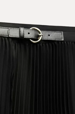 Outlet FALDA PLISADA CINTURÓN ZW COLLECTION Mujer Faldas / Shorts