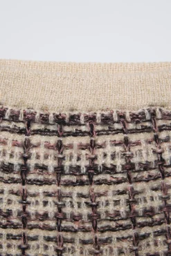 Niños ZARA 1½ - 6 Años·Punto|1½ - 6 Años·Faldas / Bermudas<FALDA PUNTO CUADROS BRILLO