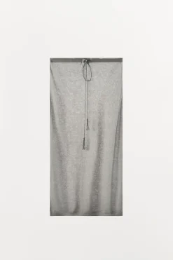 Best FALDA PUNTO FINO HILO METALIZADO Mujer Faldas / Shorts