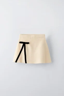 Niños ZARA 6 - 14 Años·Punto|6 - 14 Años·Faldas / Bermudas<FALDA PUNTO LAZO