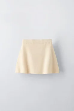 Niños ZARA 6 - 14 Años·Punto|6 - 14 Años·Faldas / Bermudas<FALDA PUNTO LAZO