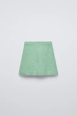 Niños ZARA 6 - 14 Años·Punto|6 - 14 Años·Faldas / Bermudas<FALDA PUNTO PERLAS