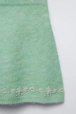 Niños ZARA 6 - 14 Años·Punto|6 - 14 Años·Faldas / Bermudas<FALDA PUNTO PERLAS