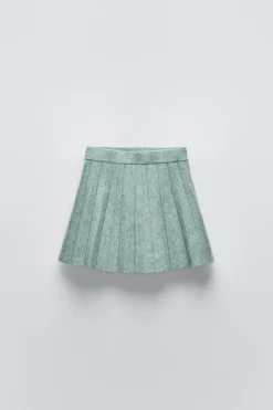 Niños ZARA 6 - 14 Años·Punto|6 - 14 Años·Faldas / Bermudas<FALDA PUNTO TABLAS