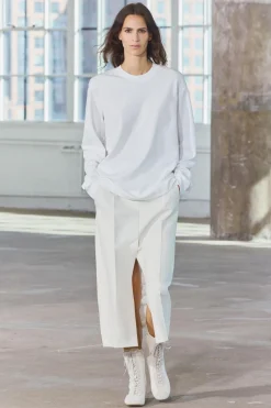 Online FALDA RECTA ABERTURA ZW COLLECTION Mujer Faldas / Shorts