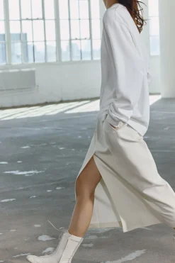 Online FALDA RECTA ABERTURA ZW COLLECTION Mujer Faldas / Shorts