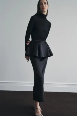 Best FALDA SATÉN PESADO PEPLUM Mujer Faldas / Shorts