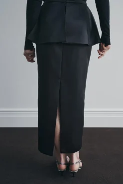 Best FALDA SATÉN PESADO PEPLUM Mujer Faldas / Shorts