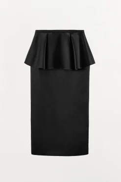 Best FALDA SATÉN PESADO PEPLUM Mujer Faldas / Shorts