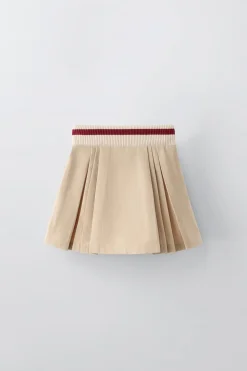 Niños ZARA 6 - 14 Años·Faldas / Bermudas|6 - 14 Años·Total Look<FALDA TABLAS RIB