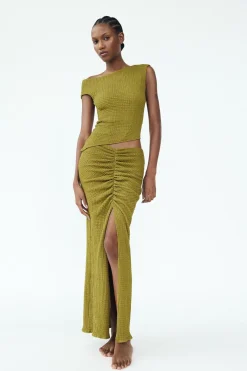 Best FALDA TEXTURA FRUNCES Mujer Faldas / Shorts