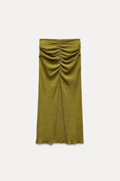 Best FALDA TEXTURA FRUNCES Mujer Faldas / Shorts