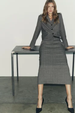 Sale FALDA TUBO CINTURÓN ZW COLLECTION Mujer Faldas / Shorts