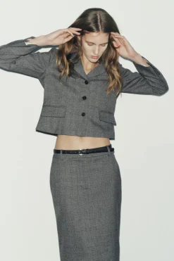 Sale FALDA TUBO CINTURÓN ZW COLLECTION Mujer Faldas / Shorts