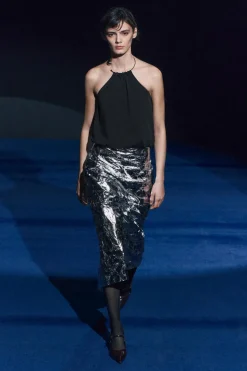 Best FALDA TUBO METALIZADA ZW COLLECTION Mujer Faldas / Shorts