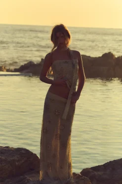 Fashion FALDA TUL ABALORIOS Mujer Faldas / Shorts