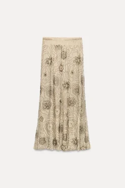 Fashion FALDA TUL ABALORIOS Mujer Faldas / Shorts