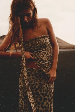 Fashion FALDA TUL ESTAMPADA Mujer Faldas / Shorts