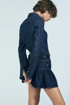 Discount FALDA VUELO DENIM TRF Mujer Faldas / Shorts