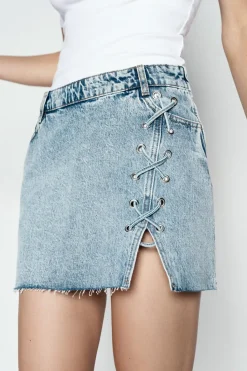 Best FALDA Z1975 DENIM CORDÓN Mujer Faldas / Shorts
