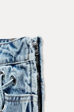 Best FALDA Z1975 DENIM CORDÓN Mujer Faldas / Shorts