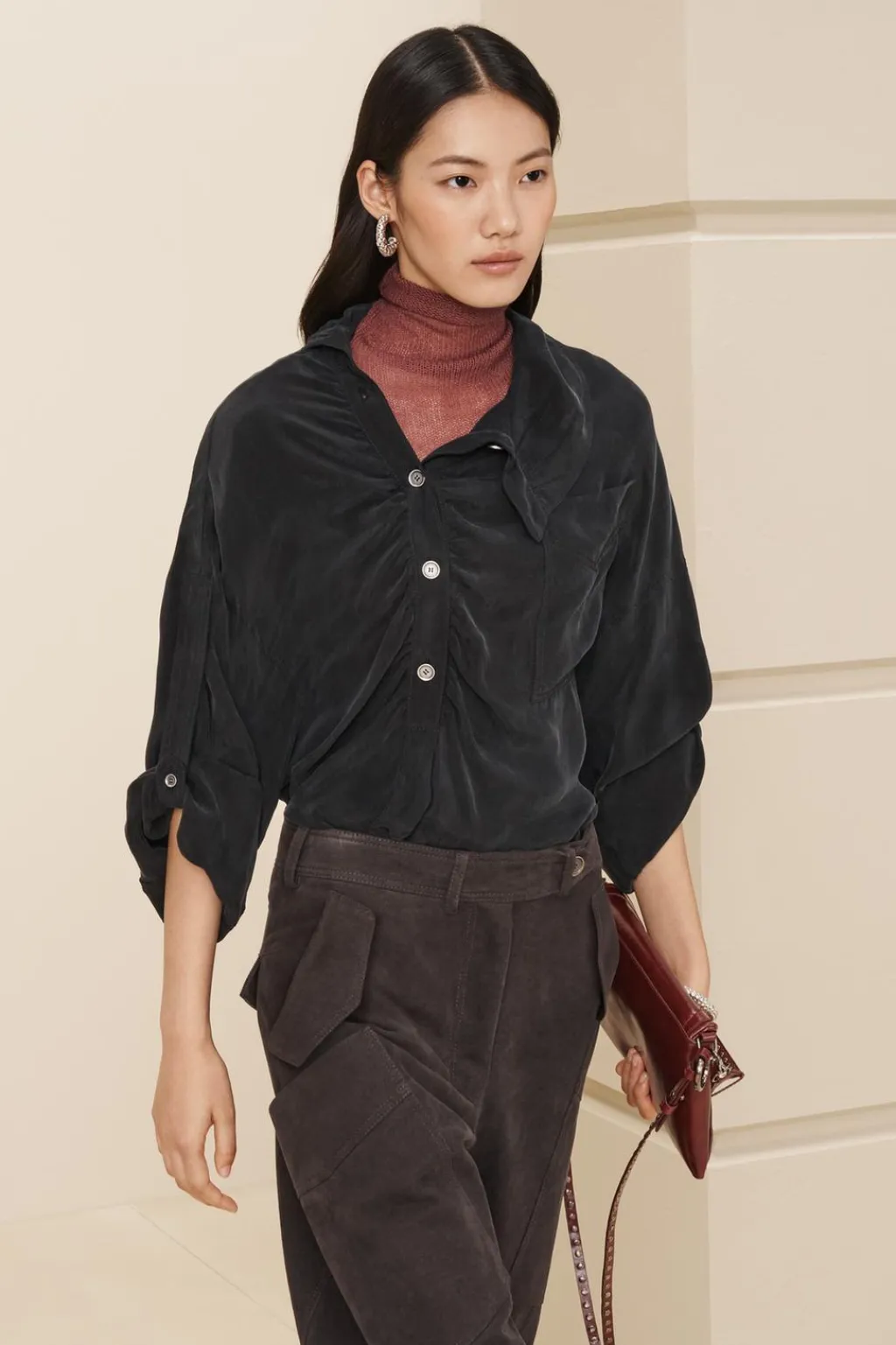 Hot FLD SHRT 13 Mujer Camisas / Blusas