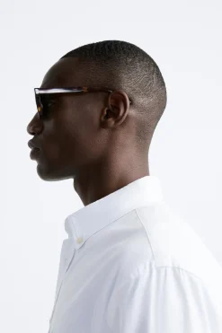 New GAFAS DE SOL EFECTO CAREY Hombre Accesorios