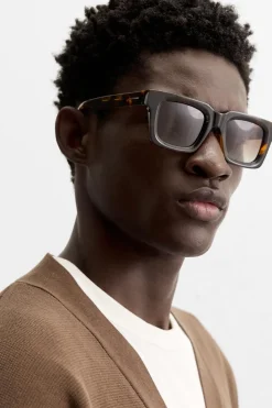 Sale GAFAS DE SOL EFECTO CAREY Hombre Accesorios