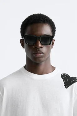 New GAFAS DE SOL RECTANGULARES Hombre Accesorios