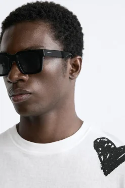 New GAFAS DE SOL RECTANGULARES Hombre Accesorios