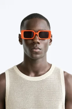 Sale GAFAS DE SOL RECTANGULARES Hombre Accesorios