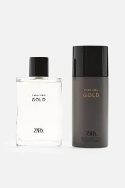 Fashion GOLD EDT 90 ML (3.04 FL. OZ) + DEODORANT SPRAY EDC 150 ML (5.07 FL. OZ) Hombre Perfumes