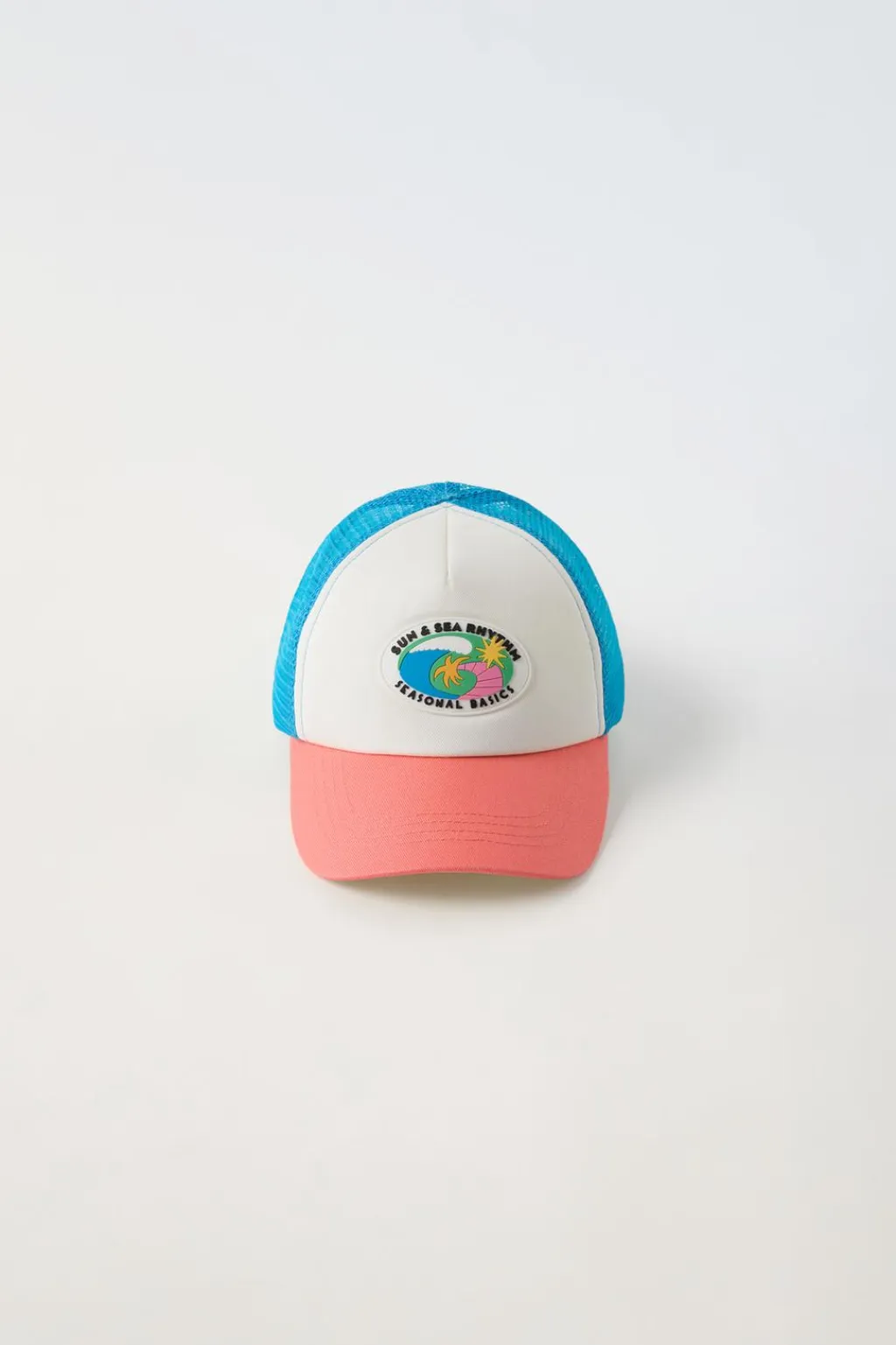 Niños ZARA 1½ - 6 Años·Accesorios|6 - 14 Años·Accesorios<GORRA REJILLA ETIQUETA ENGOMADA