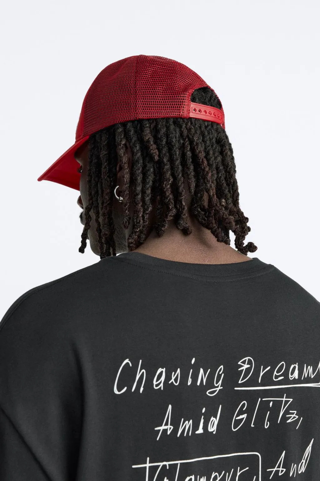 Outlet GORRA TEXTO RELIEVE Hombre Accesorios