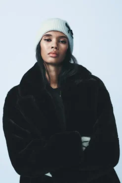 Fashion GORRO BEANIE PUNTO LAZO ABALORIOS Mujer Accesorios / Bisuteria