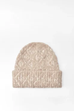 Online GORRO BEANIE PUNTO LENTEJUELAS Mujer Accesorios / Bisuteria