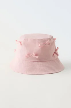 Niños ZARA 1½ - 6 Años·Accesorios|6 - 14 Años·Accesorios<GORRO BOB SARGA LAZOS