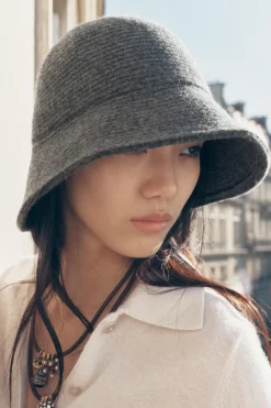 Outlet GORRO BUCKET LANA Mujer Accesorios / Bisuteria