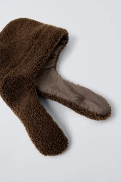 Niños ZARA 1½ - 6 Años·Accesorios|1½ - 6 Años·Accesorios<GORRO CUELLO BORREGUILLO