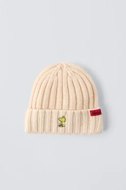 Niños ZARA 1½ - 6 Años·Licencias|1½ - 6 Años·Accesorios<GORRO PUNTO BORDADO SNOOPY PEANUTS™