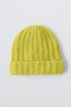 Niños ZARA 1½ - 6 Años·Accesorios|6 - 14 Años·Accesorios<GORRO PUNTO CON LANA