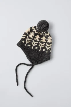 Niños ZARA 6 - 18 Meses·Conjuntos|6 - 18 Meses·Punto<GORRO PUNTO JACQUARD