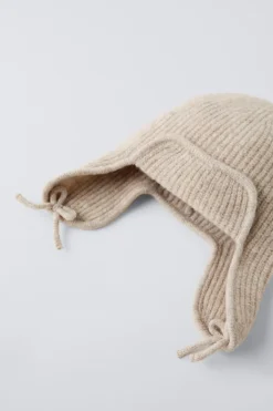 Niños ZARA 1½ - 6 Años·Accesorios|6 - 14 Años·Accesorios<GORRO PUNTO OREJERAS