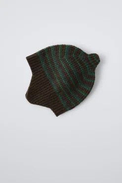 Niños ZARA 6 - 18 Meses·Punto|6 - 18 Meses·Accesorios / Calcetines<GORRO PUNTO RAYAS