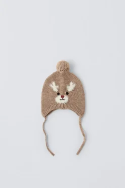Niños ZARA 1½ - 6 Años·Punto|6 - 18 Meses·Conjuntos<GORRO PUNTO RENO