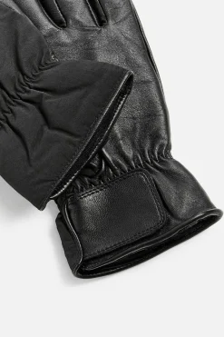 Hot GUANTES ACOLCHADOS PIEL COMBINADO Hombre Accesorios