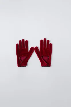 Niños ZARA 6 - 14 Años·Accesorios|Accesorios / Zapatos / 0 - 14 Años<GUANTES DISFRAZ REINA DE CORAZONES